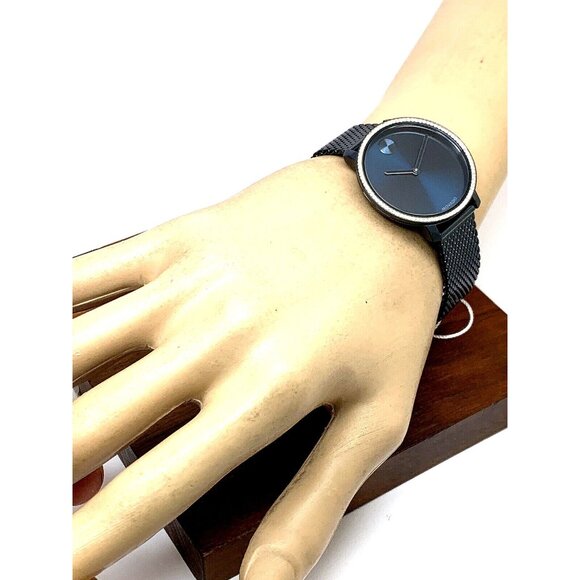 Movado Women's Watch with Midnight Blue Dial and Silver Accents - Picture 5 of 14